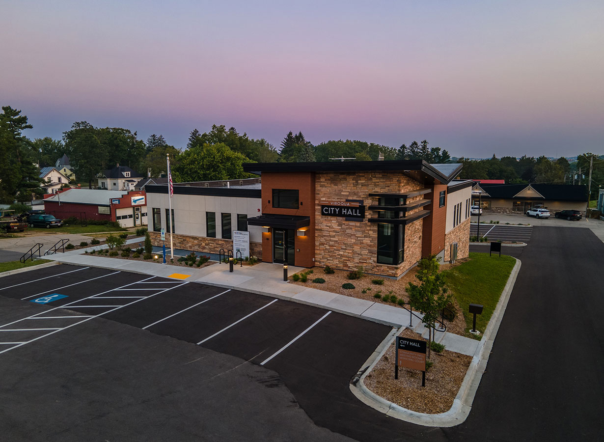 Viroqua City Hall & Fire Station – Vierbicher